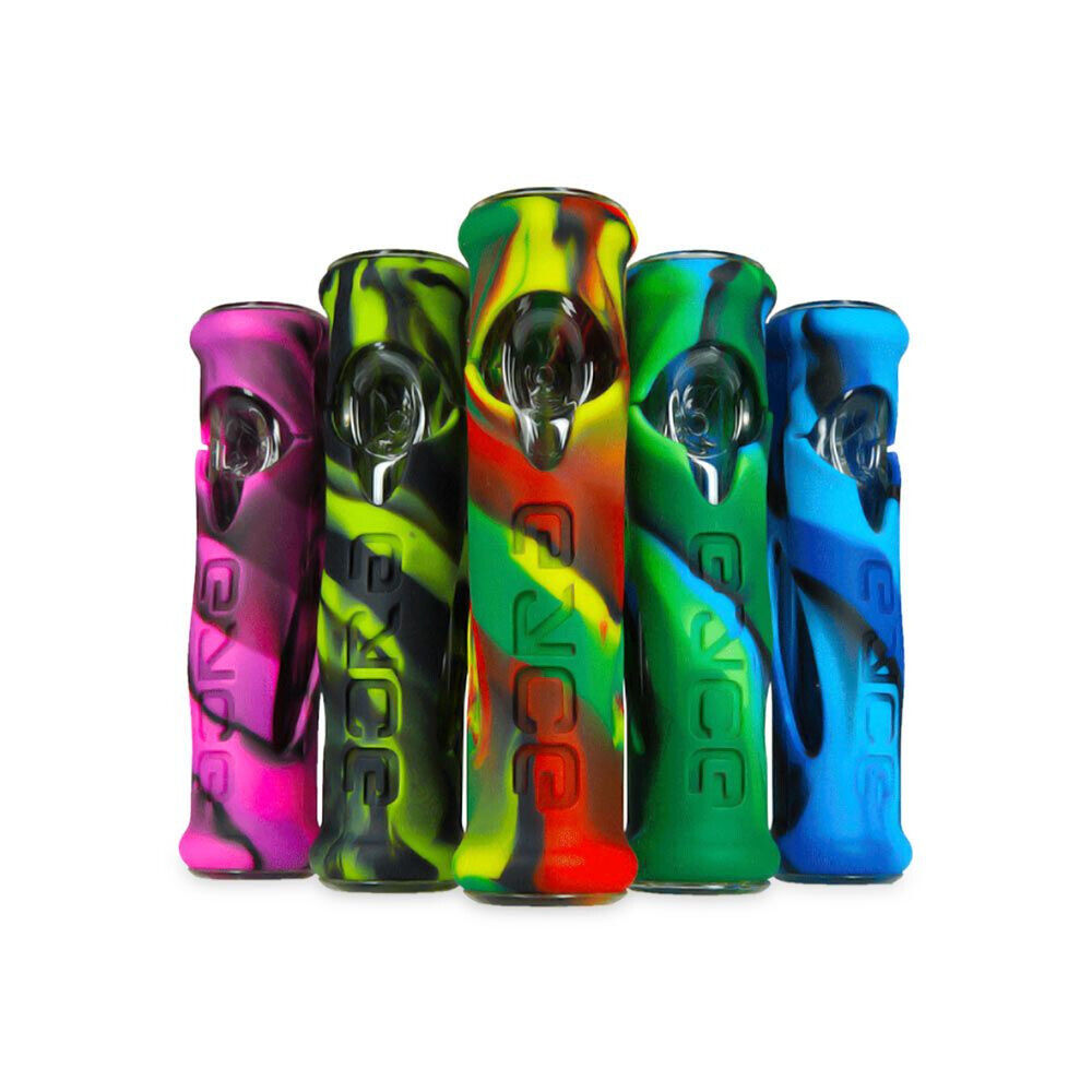Brand New Eyce Roller Cured Silicone Taster Pipe (Multiple Colors)