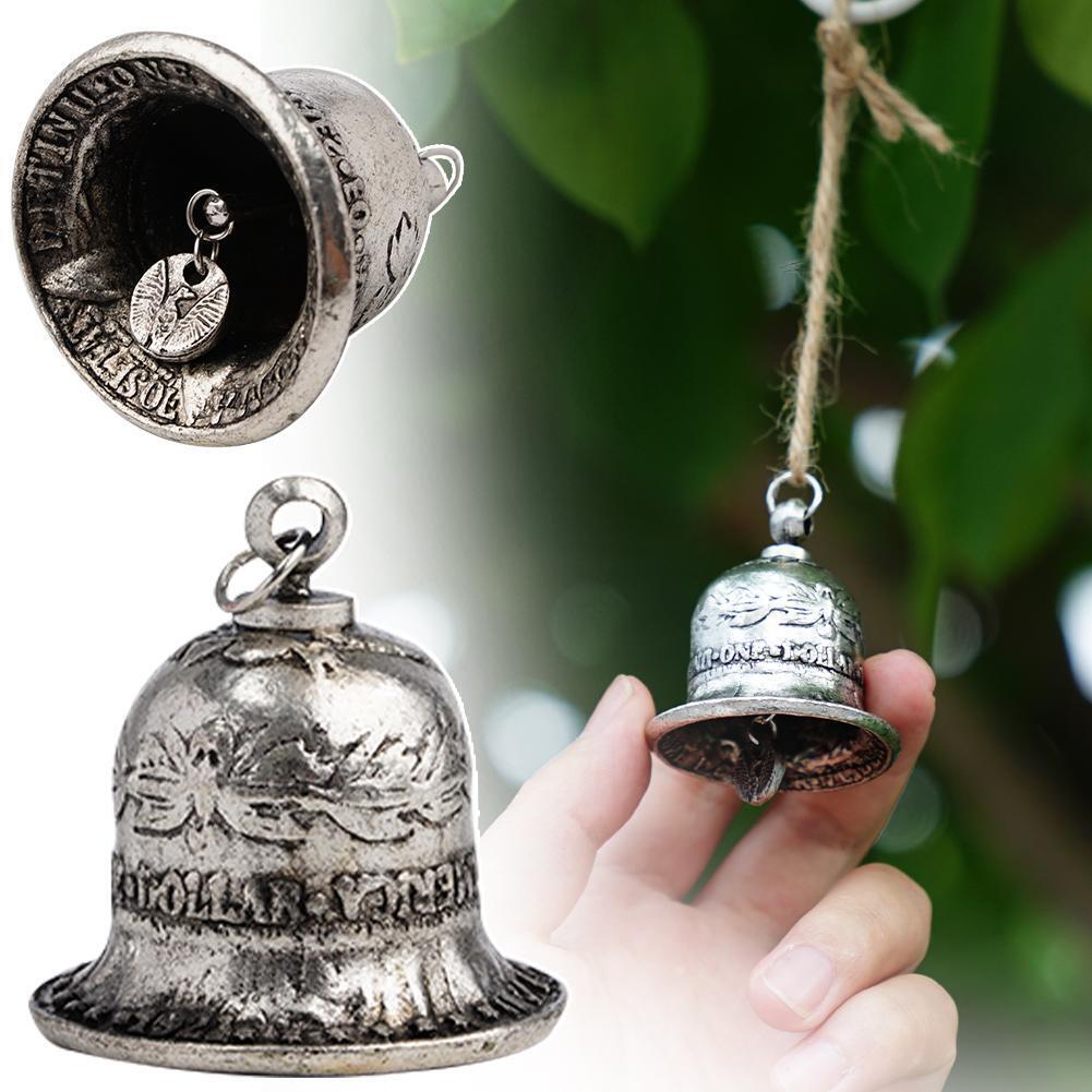 1PCS Morgan Silver Dollar Bell Silver Coin Bells -