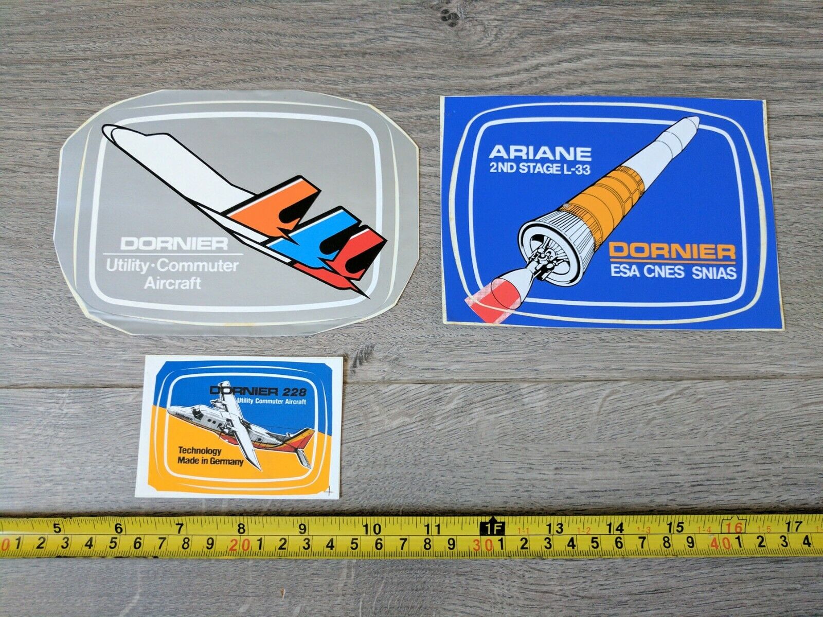 Dornier 228 & ESA Ariane sticker Germany