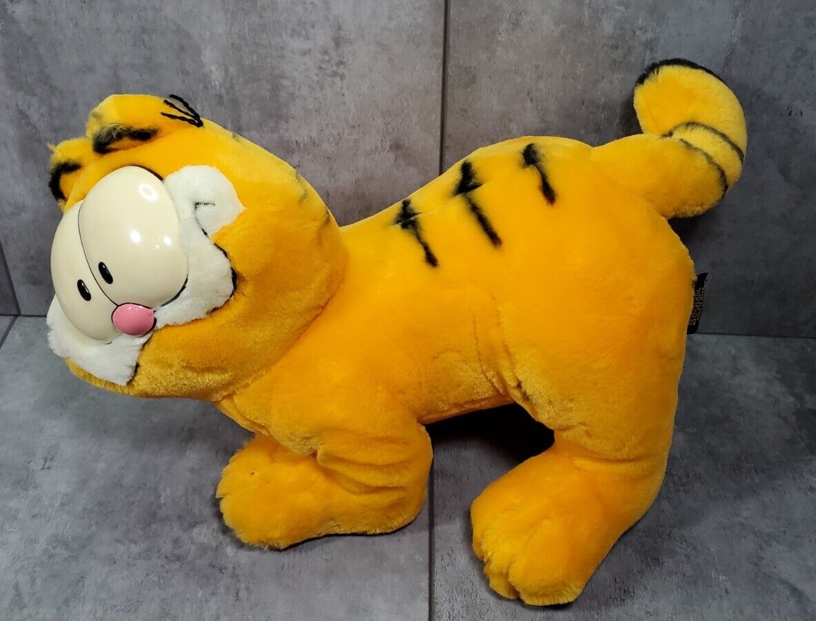 Vintage 1978 Garfield by Fine Toy Co. Plush - NOS Please Read