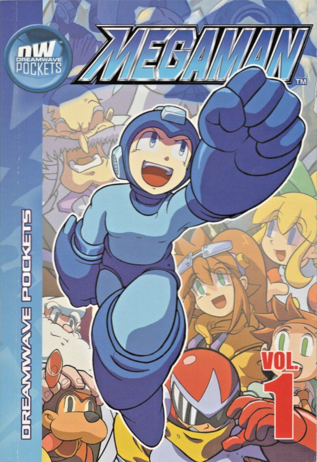 Mega Man: Volume 1 Trade Paperback - Dreamwave, 2003 - Megaman - Graphic Novel