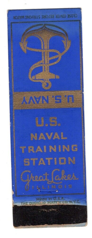 Matchbook: Naval Training Station Great Lakes, Illinois