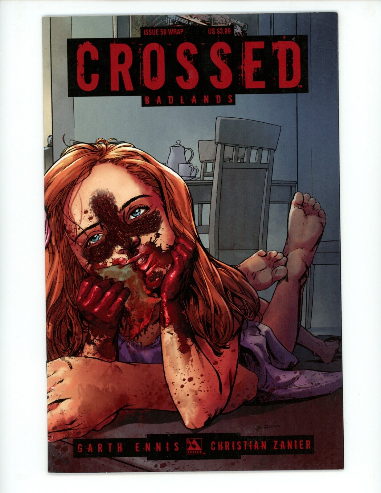 Crossed Badlands #50 2014 VF- Garth Ennis Christian Zanier Avatar Press Comic