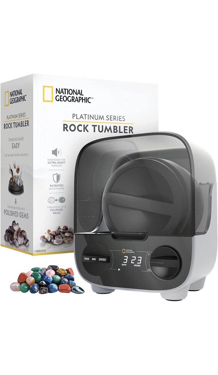 NATIONAL GEOGRAPHIC Professional Rock Tumbler