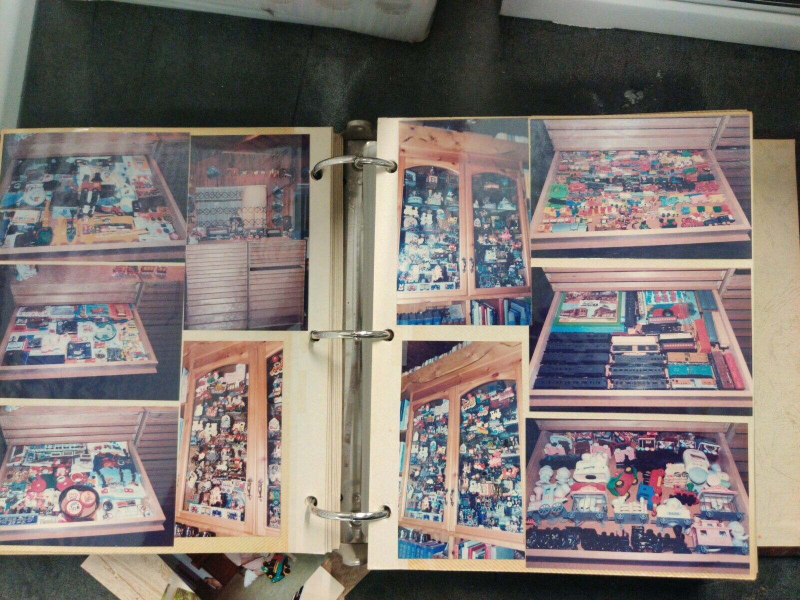 Large Lot of RR Train COLOR PHOTOGRAPHS personal collection .320+ (read)