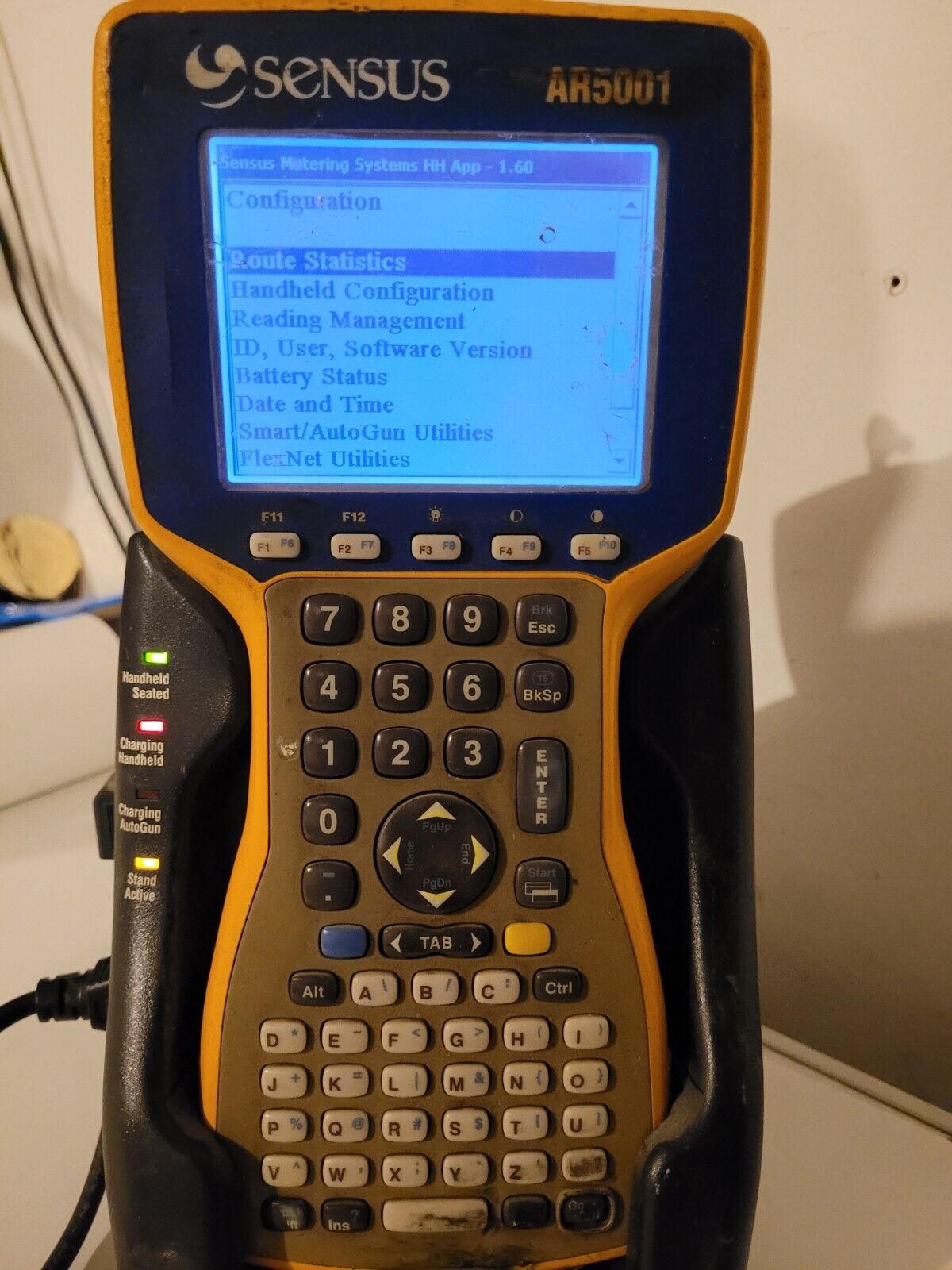 Sensus AR5001 Handheld Metering AutoRead Device Data Collector w/ Cradle (qty 1)