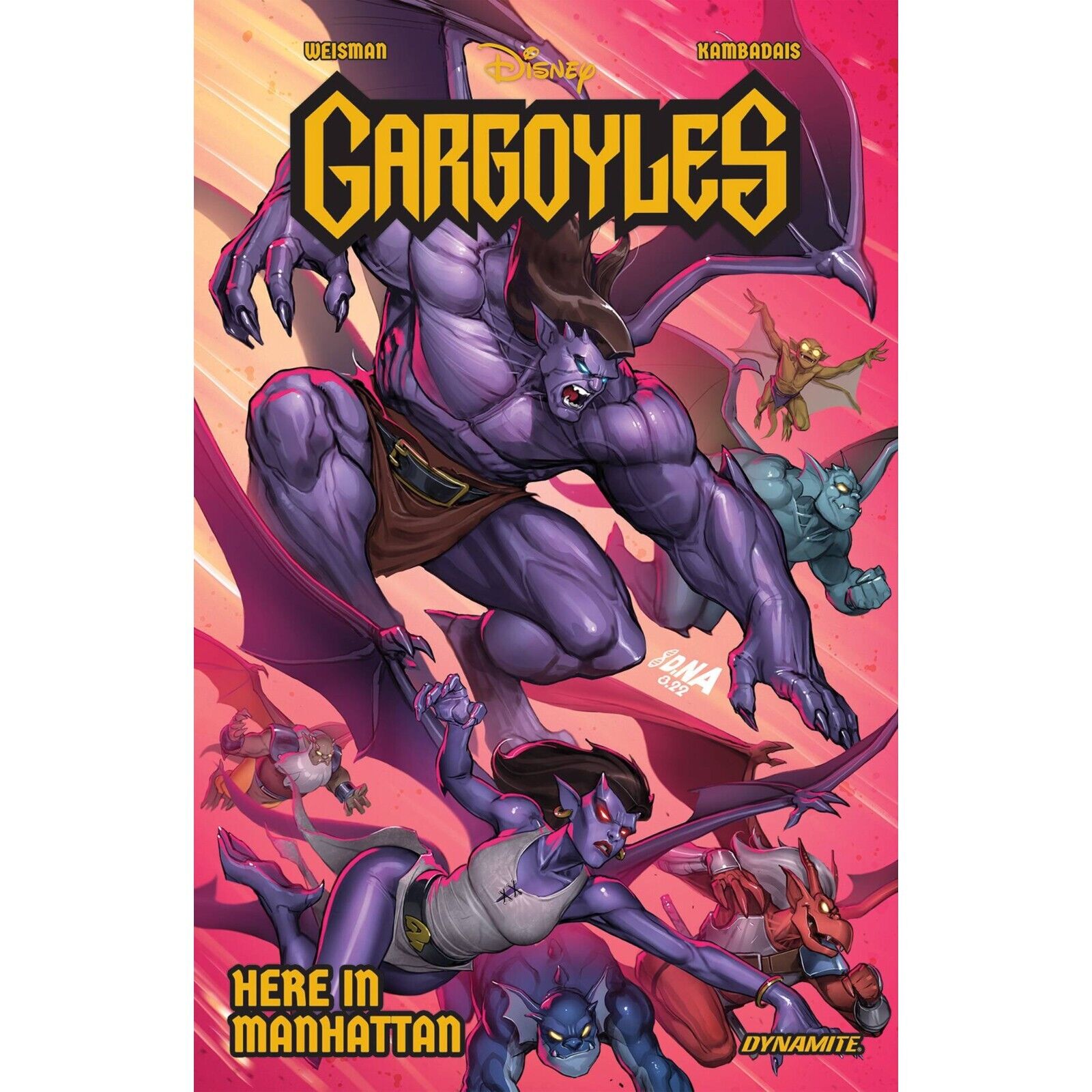 Gargoyles (2022) Vol 1 TPB & HC | Dynamite / Disney | COVER SELECT
