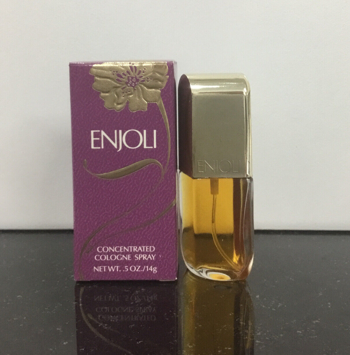 Rare Enjoli by Revlon Vintage Natural Spray Cologne for Women Spray 0.5 Oz