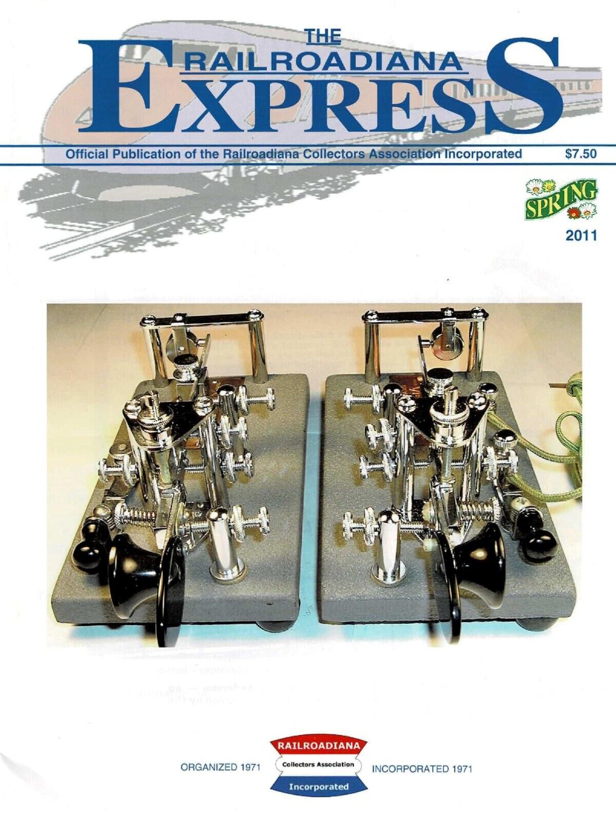 The Railroadiana Express Magazine Spring 2011 Telegraph Bugs