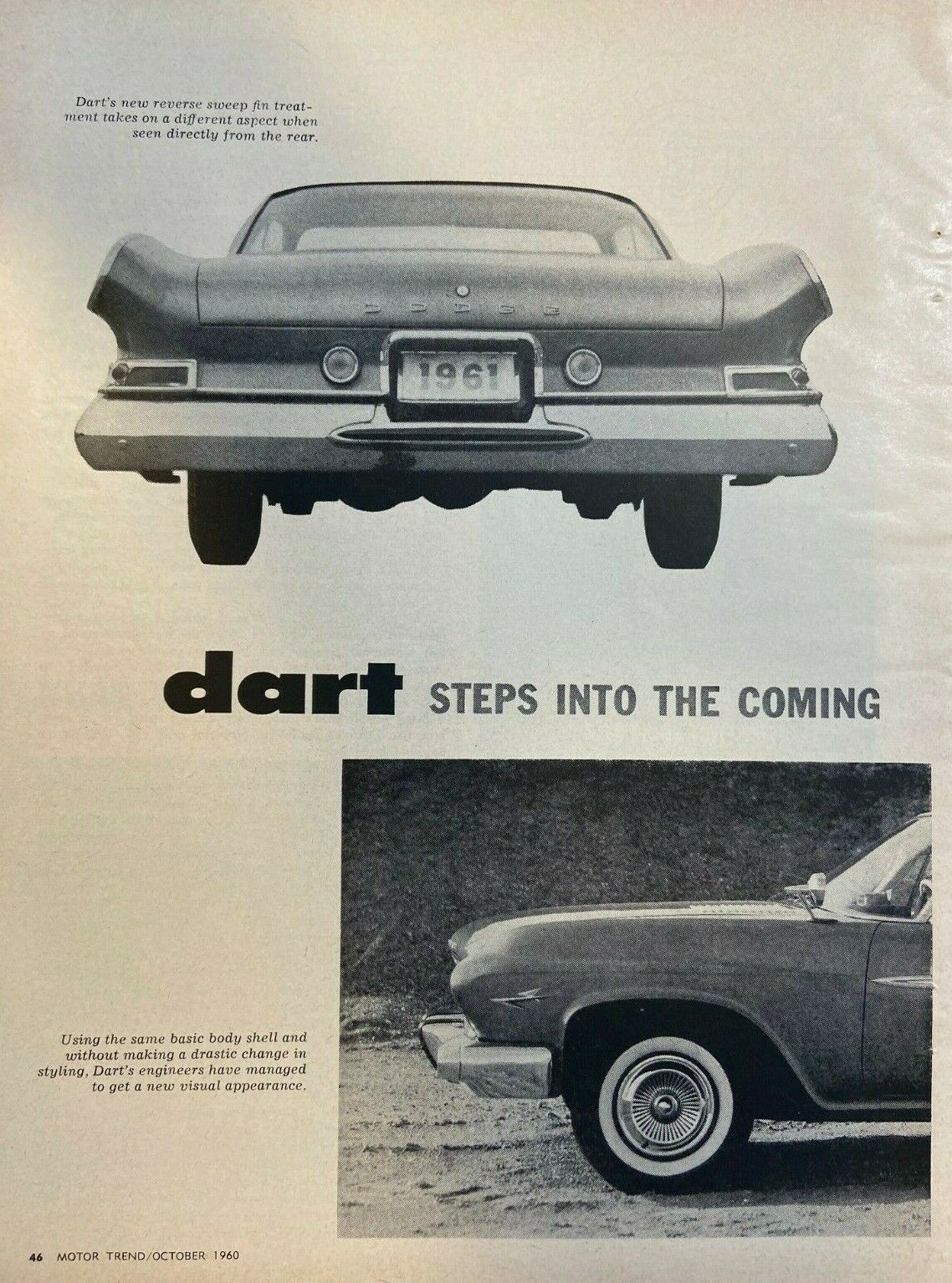 1960 Dodge Dart illustrated