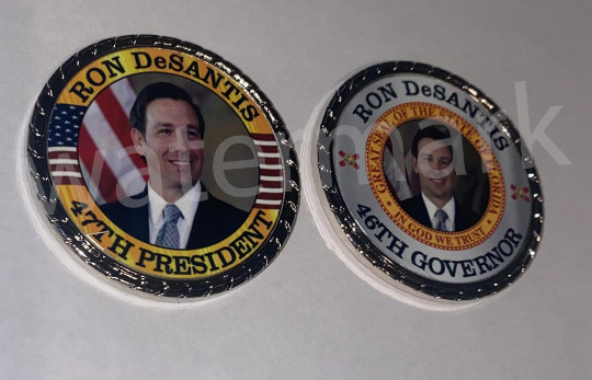 New Ron DeSantis 47th President of US 46th Governor of Florida Coin