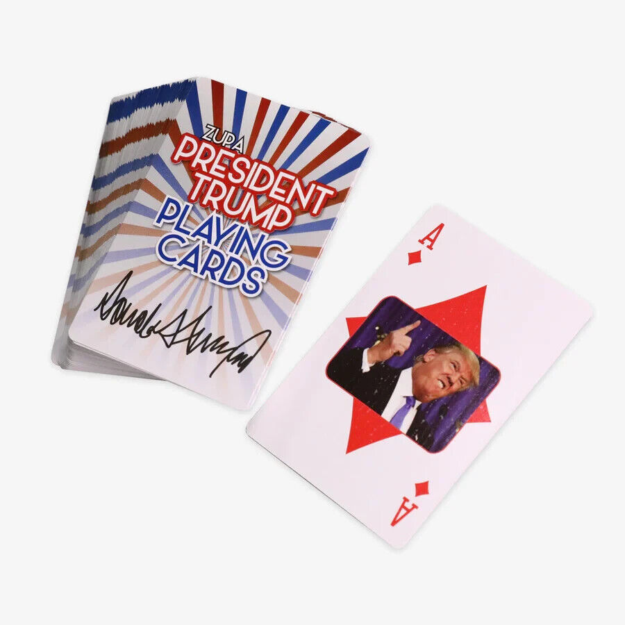 Donald Trump 🔴🤍🔵 Funny Playing Cards Deck