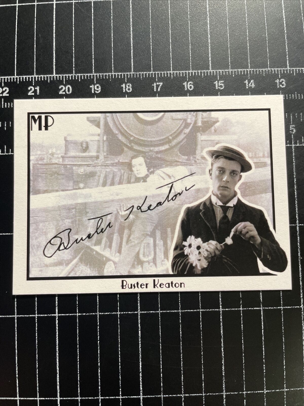 Buster Keaton 1927 The General Stunt Trading Card 2024 MPRINTS