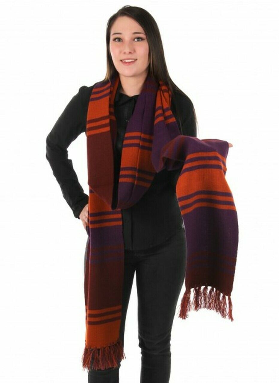 DOCTOR WHO 4th Doctor (Tom Baker) Licensed Season 18 - 12 Foot Long Knit Scarf