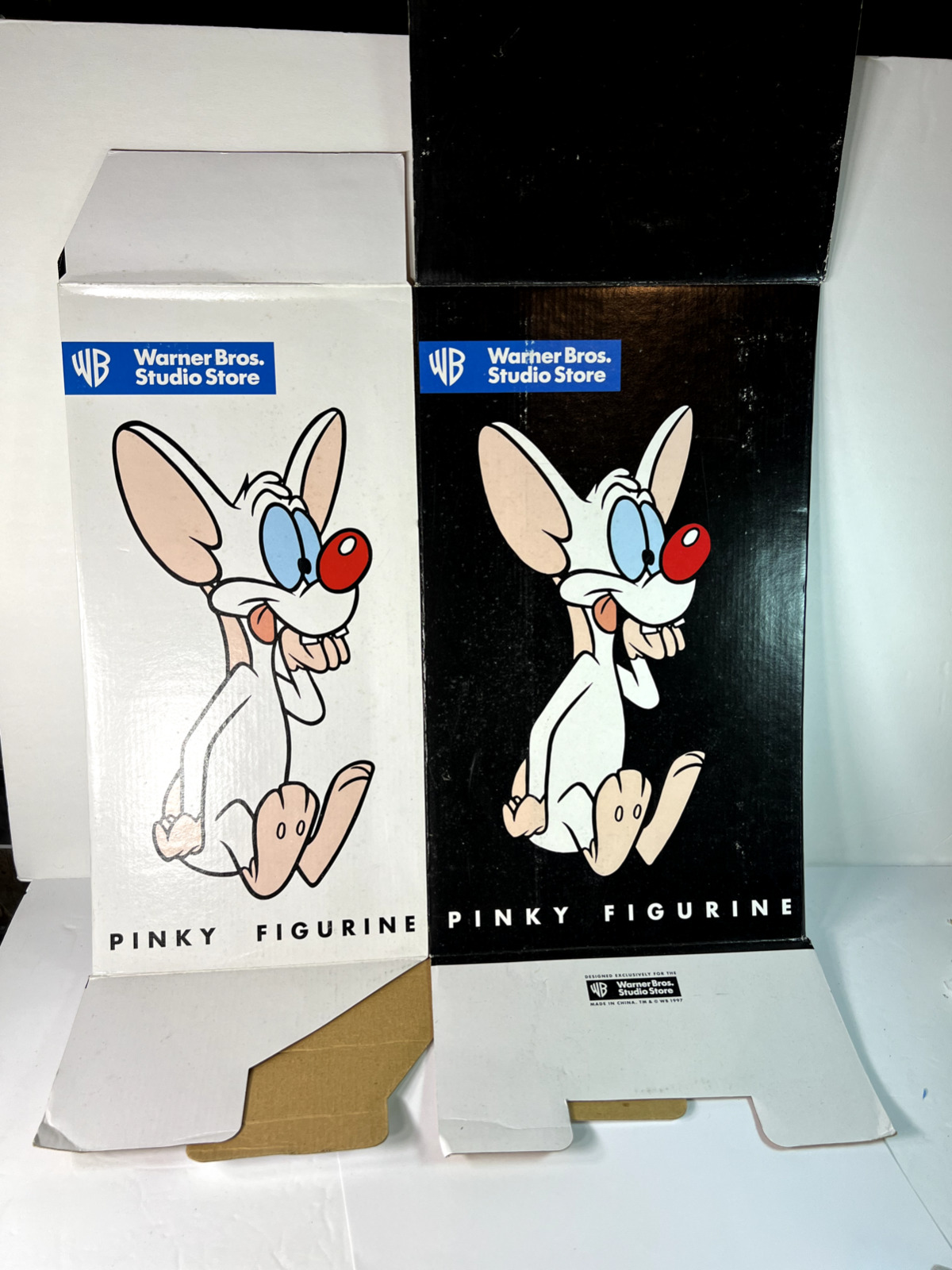 Pinky and the Brain Pinky Big Figure Vintage Box Only WB Studio Store