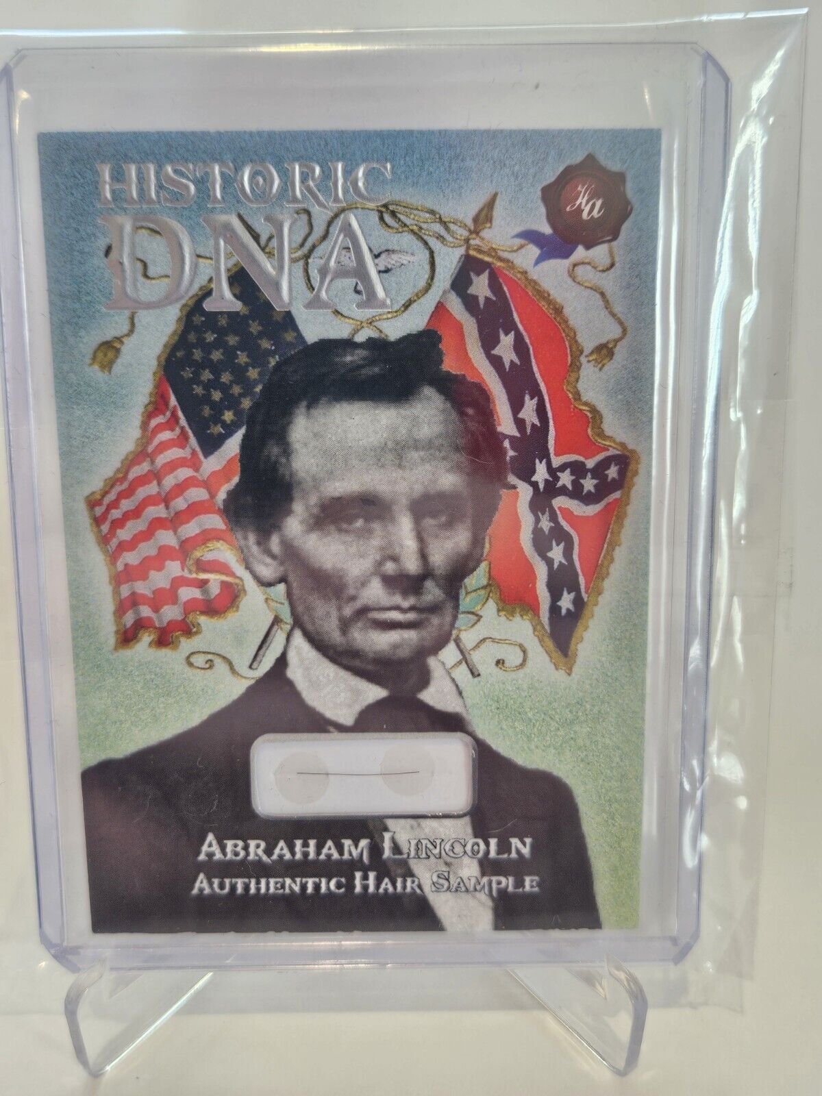2022 Historic Autographs Historic DNA Abraham Lincoln Hair Sample #14/67