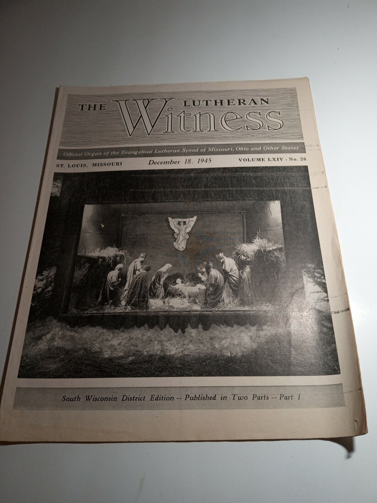 THE LUTHERAN WITNESS 12/18/1945 Fc1