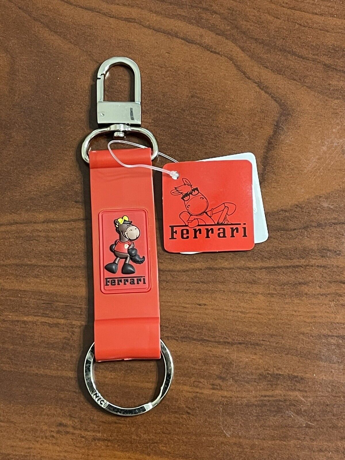 Red Ferrari Nici Sports Keyring / Keychain With Original Tag