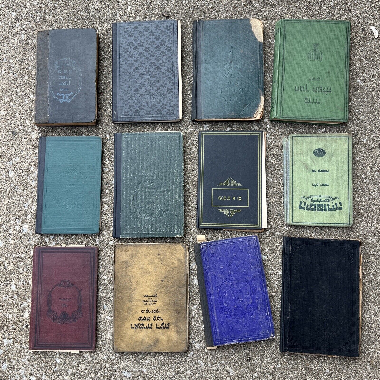 1850s Haggadah Hebrew Publishing Company Copyright Antique Hebrew Book (12 Lot)