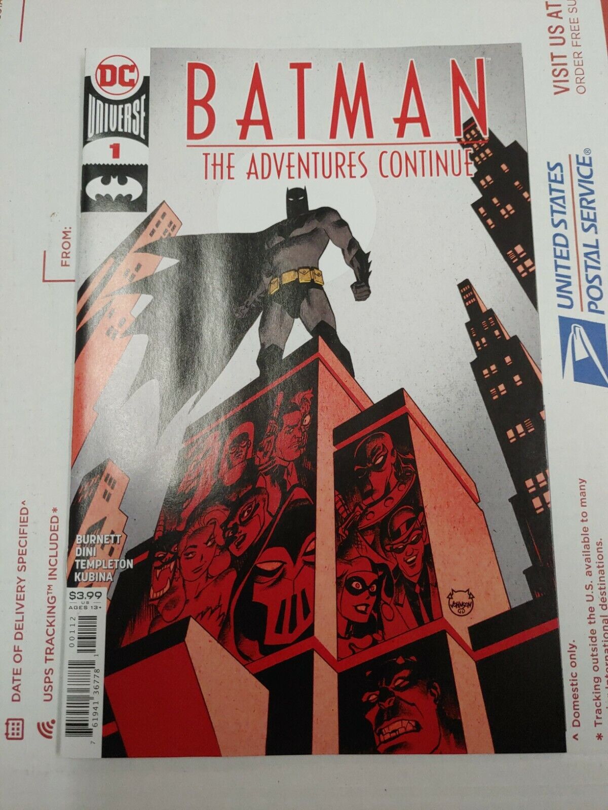 BATMAN THE ADVENTURES CONTINUE #1 Second Printing