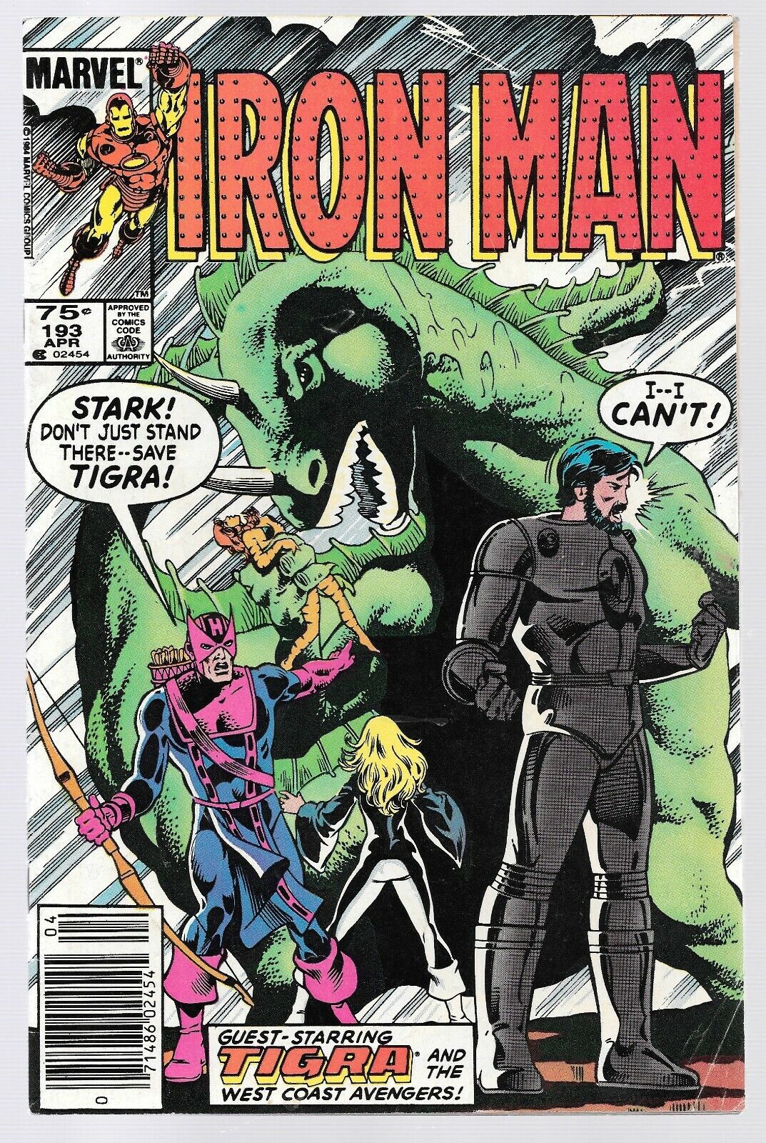 Iron Man #193 (04/1985) Marvel Comics 