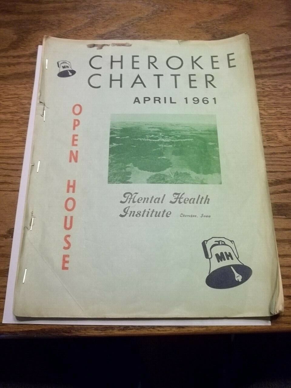 1961 April Cherokee Chatter Open House Mental Health Institute MHI Booklet Iowa