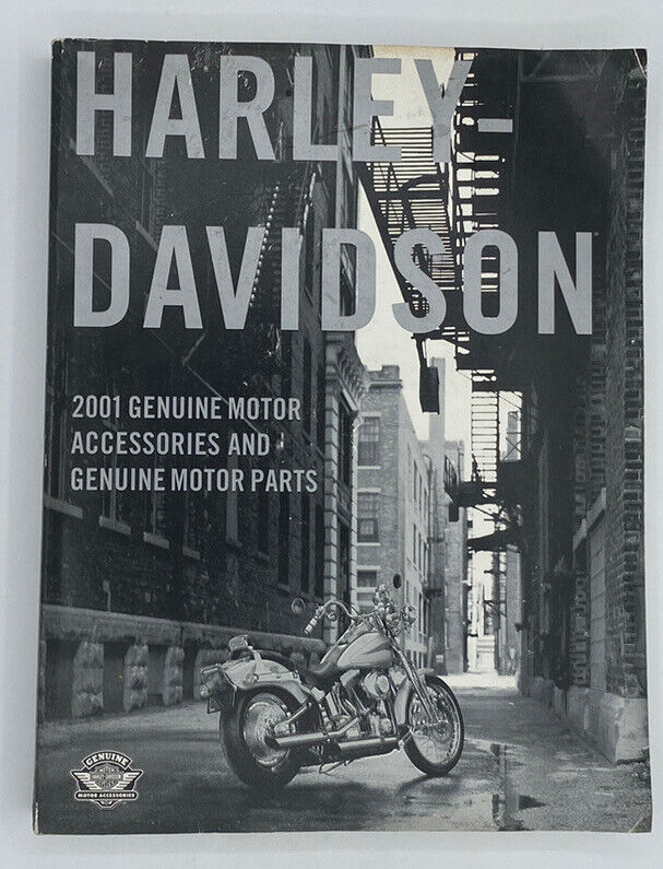 VTG 2001 Harley Davidson Catalog Genuine Motor Accessories and Parts-720 Pages