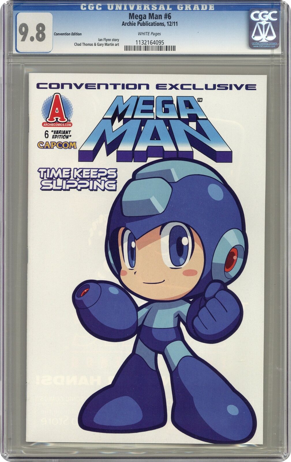 Mega Man #6CON CGC 9.8 2011 1132164095