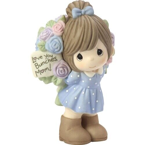 Precious Moments Girl Figurine Love You Bunches, Mom 183004
