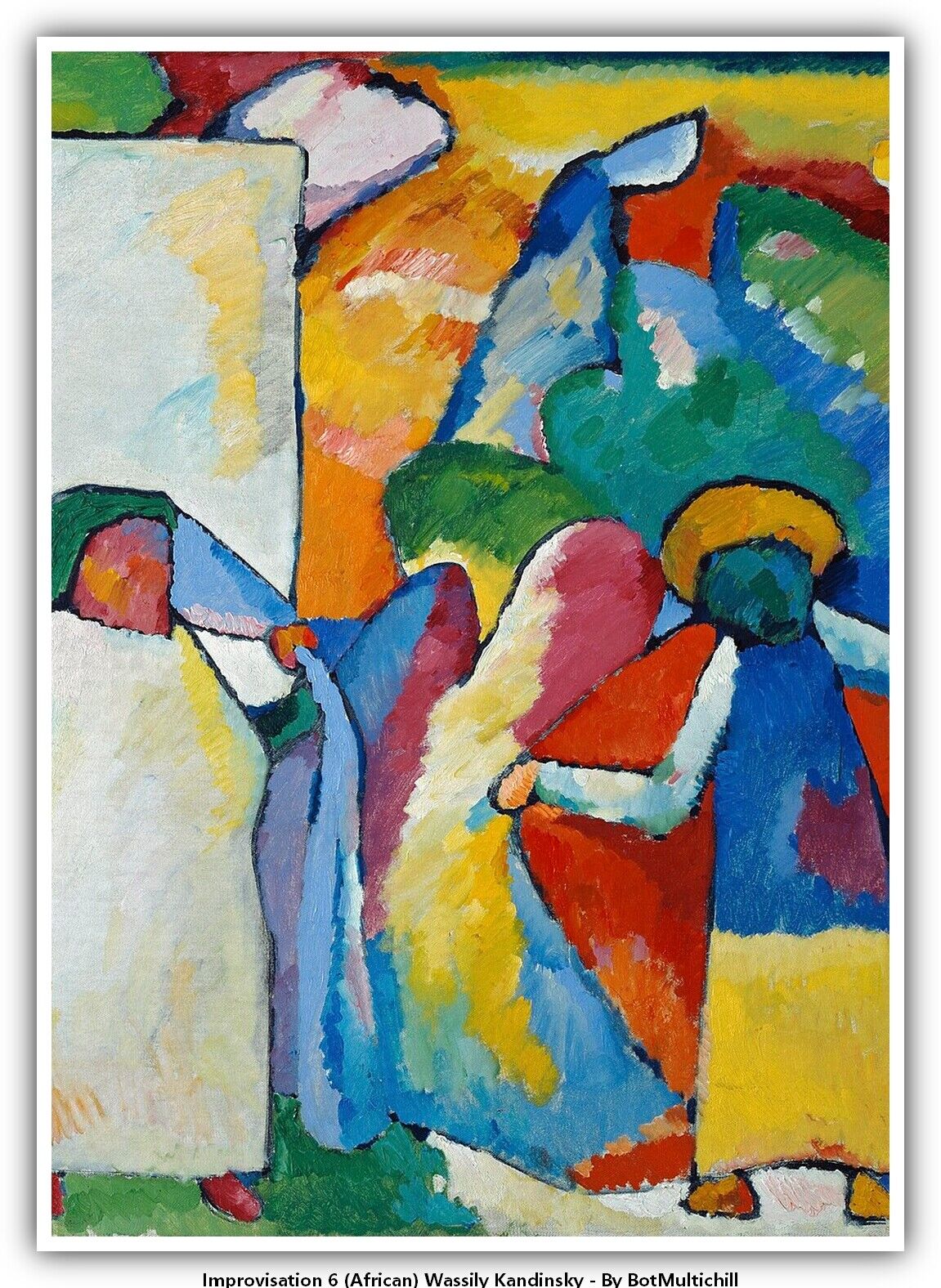 Improvisation 6 (African) Wassily Kandinsky
