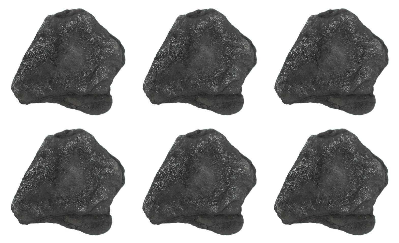 6PK Raw Anthracite Coal, Metamorphic Rock Specimens - Approx. 1\