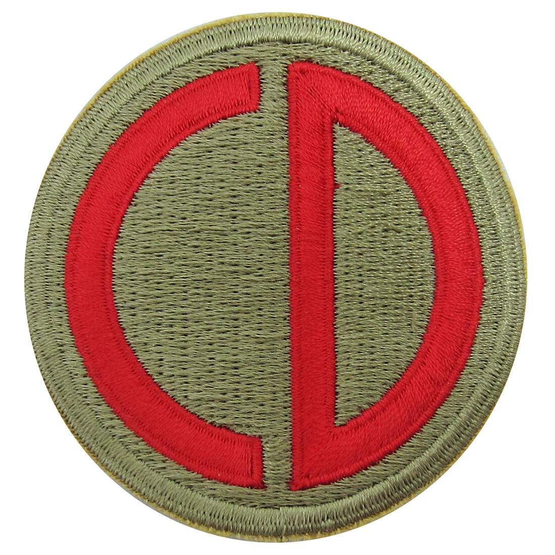 WW2 US AMERICAN 85TH INFANTRY DIVISION Uniform PATCH CD Custer Division Repro
