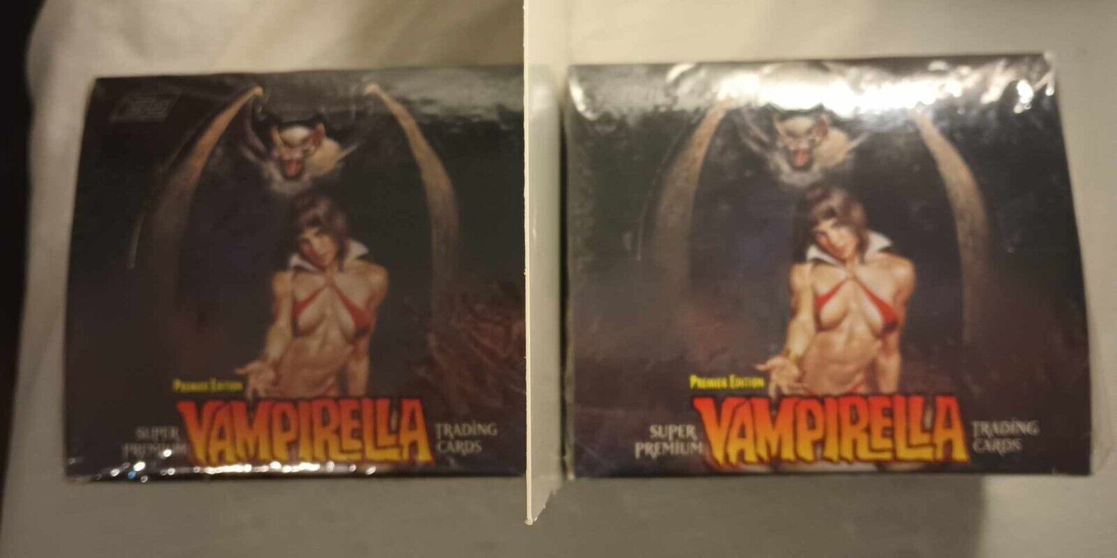VAMPIRELLA PREMIER EDITION TRADING CARDS Topps 1995 Harris Factory-Sealed Box
