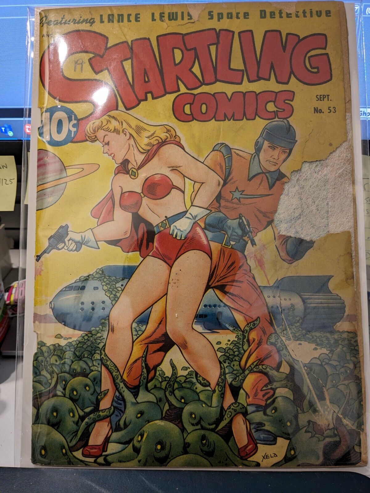 Startling Comics #53 FAIR +  1947 CLASSIC XELA COVER