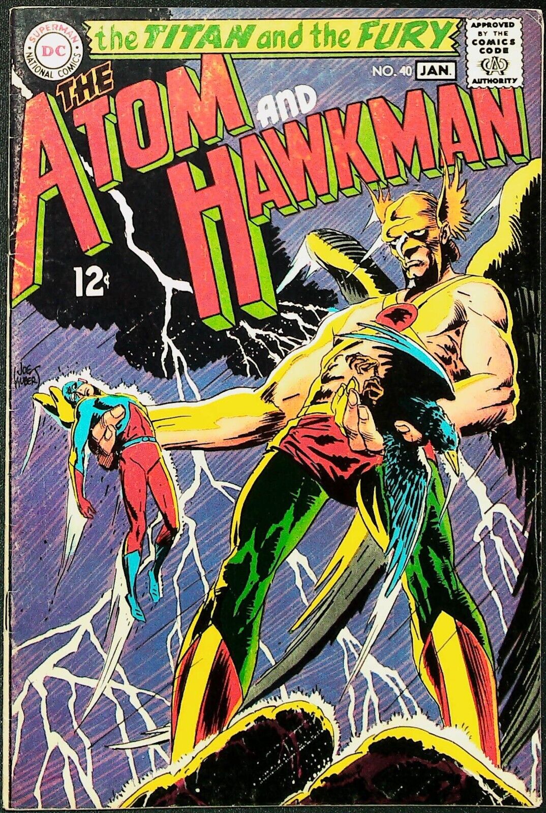 The Atom And Hawkman #40 (1969) - DC - Mid Grade