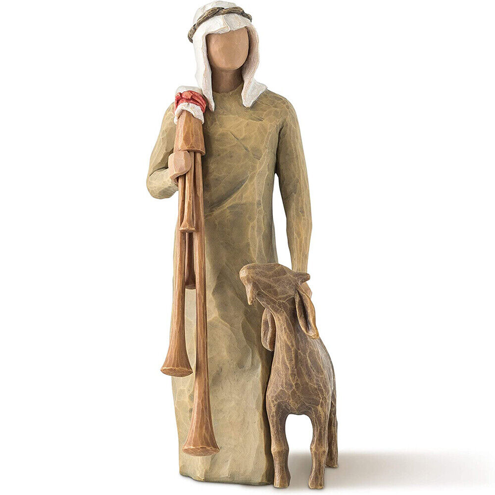 Willow Tree Nativity Figures Statue Hand Painted Decor Christmas Gift(7 Kinds)
