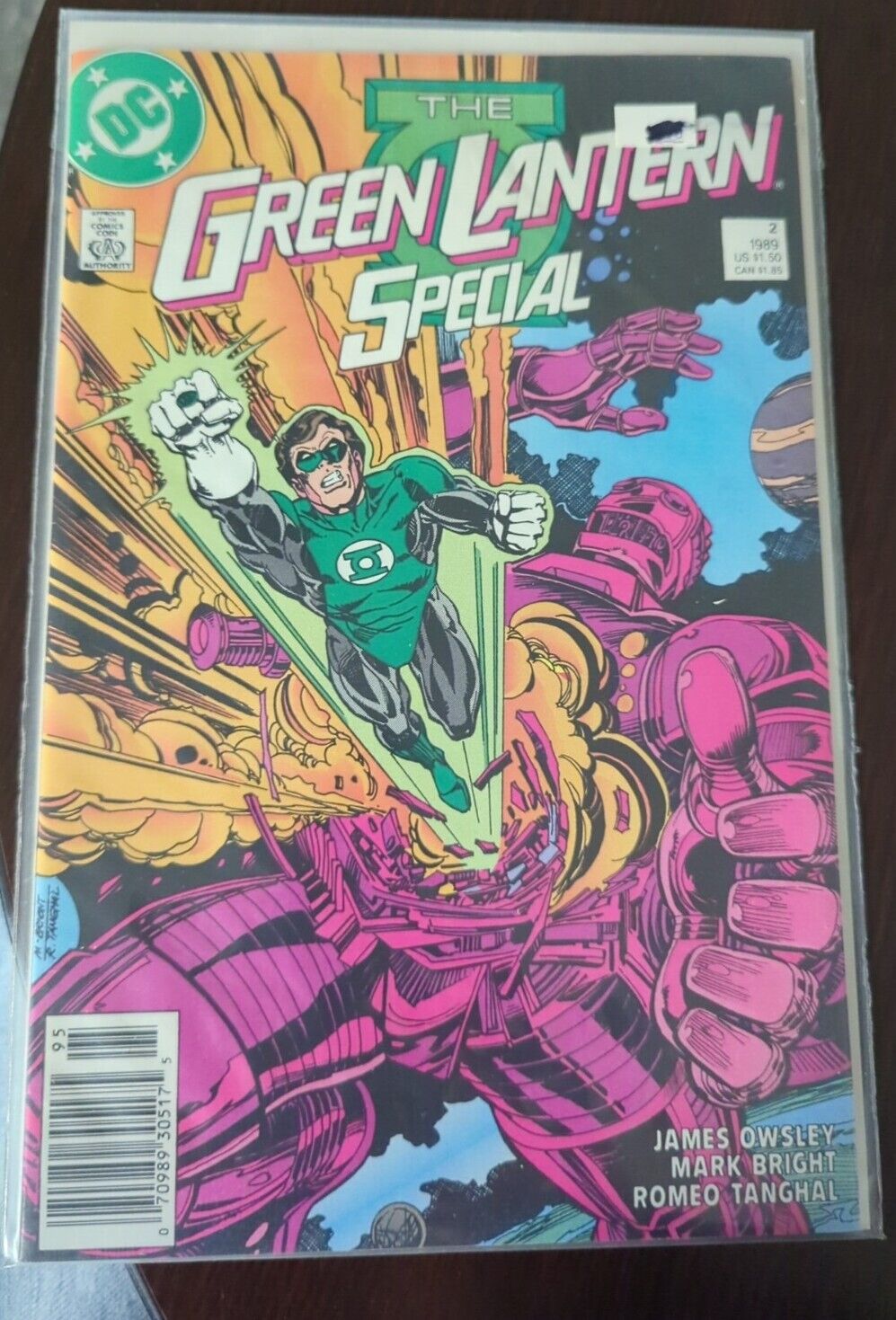 The Green Lantern Special #2 1989 DC Comics VF/NM Owsley Bright Tanghal UNREAD