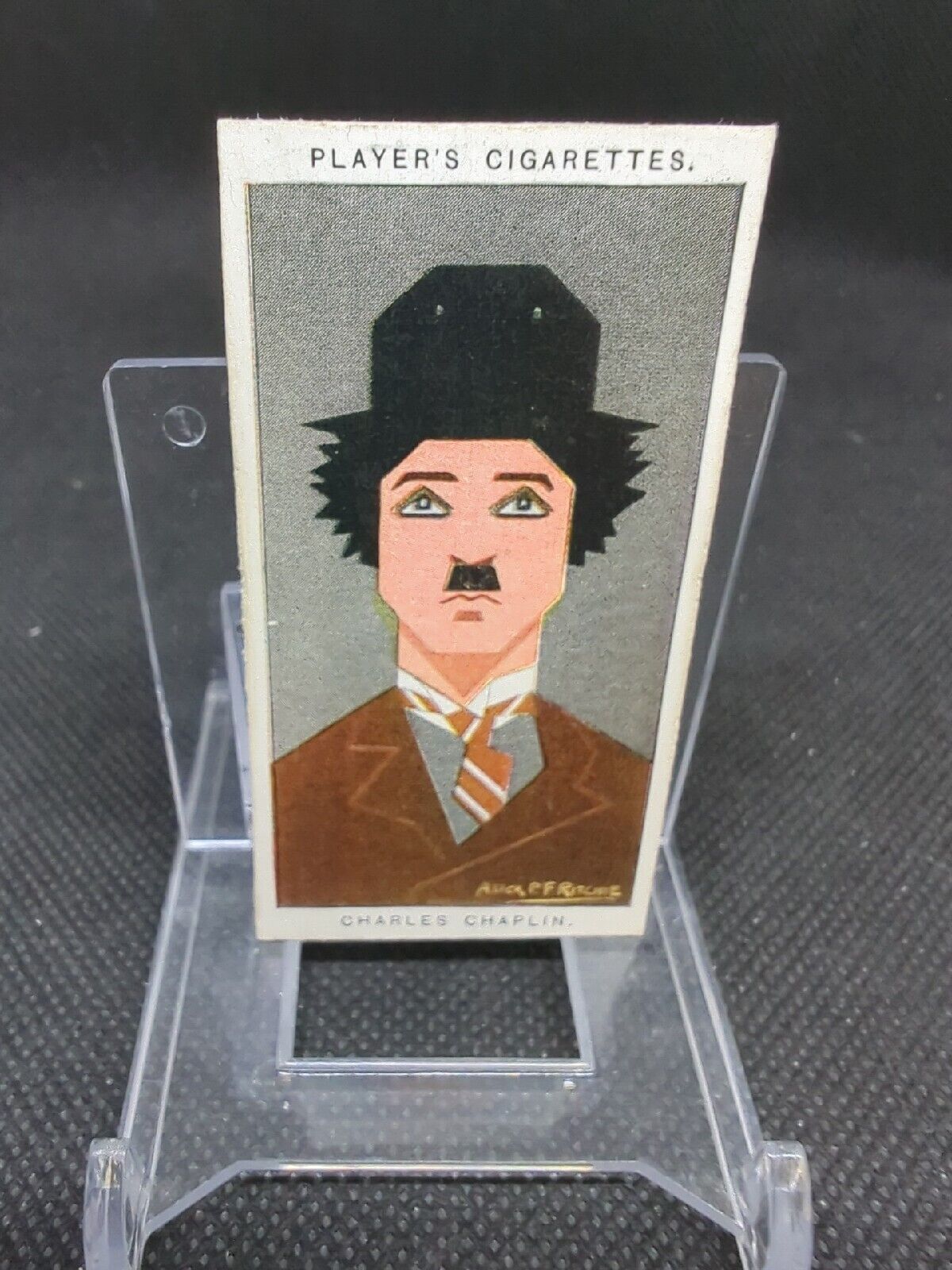 1926 John Player Sons Cigarette Cards Straight Line Caricatures Charlie Chaplin