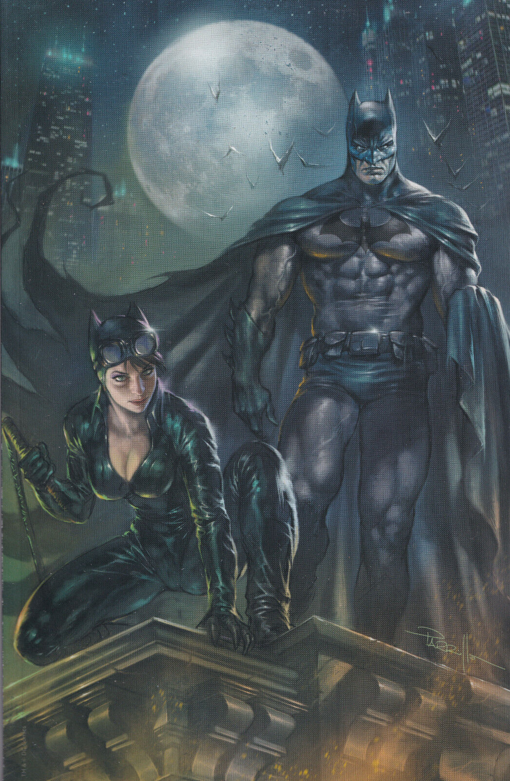 BATMAN/CATWOMAN #1 (LUCIO PARRILLO EXCLUSIVE VIRGIN VARIANT COMIC BOOK ~ DC