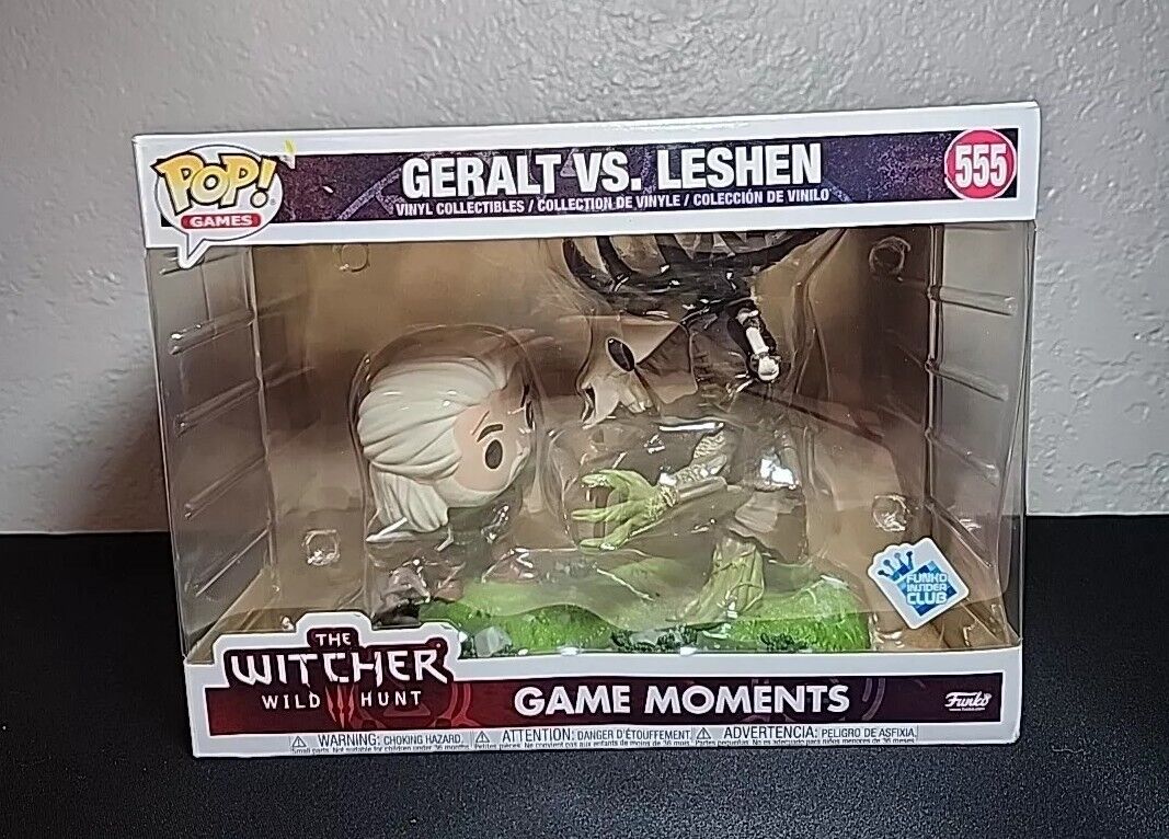 Funko POP Games Witcher Geralt vs. Leshen #555 Vinyl Figure - Some Box Wear