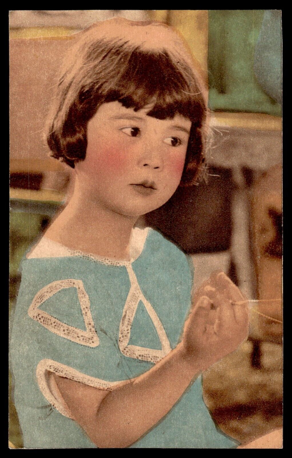 1920s-30s Arcade Style Card Romance #592 Baby Peggy \