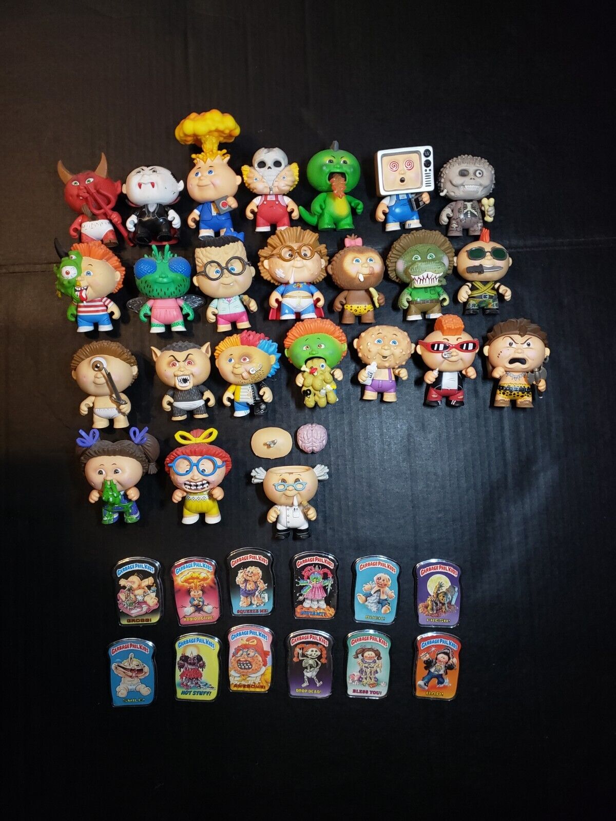 FUNKO GARBAGE PAIL KIDS VINYL MINIS Series 1 And 2 - SET OF 24 With Pins 