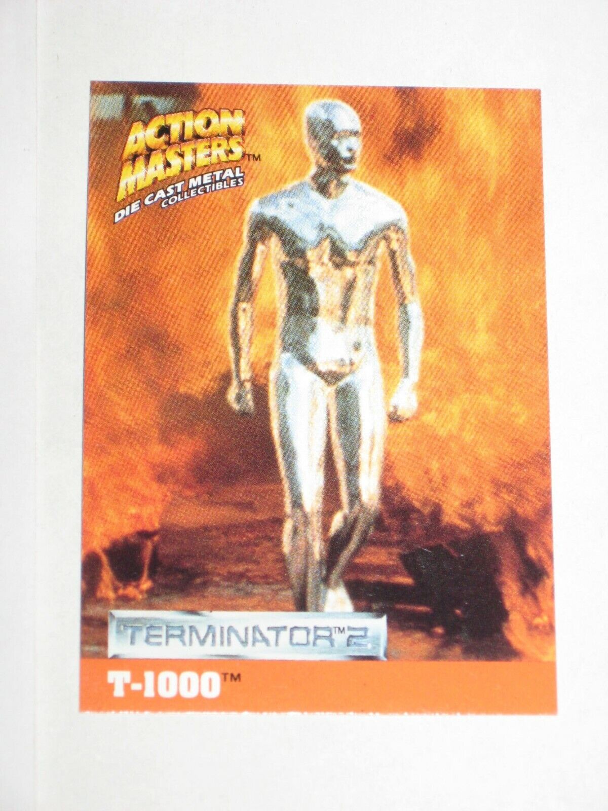 1994 TERMINATOR 2 T-1000 ACTION MASTERS KENNER PROMO CARD CYBERNET RARE