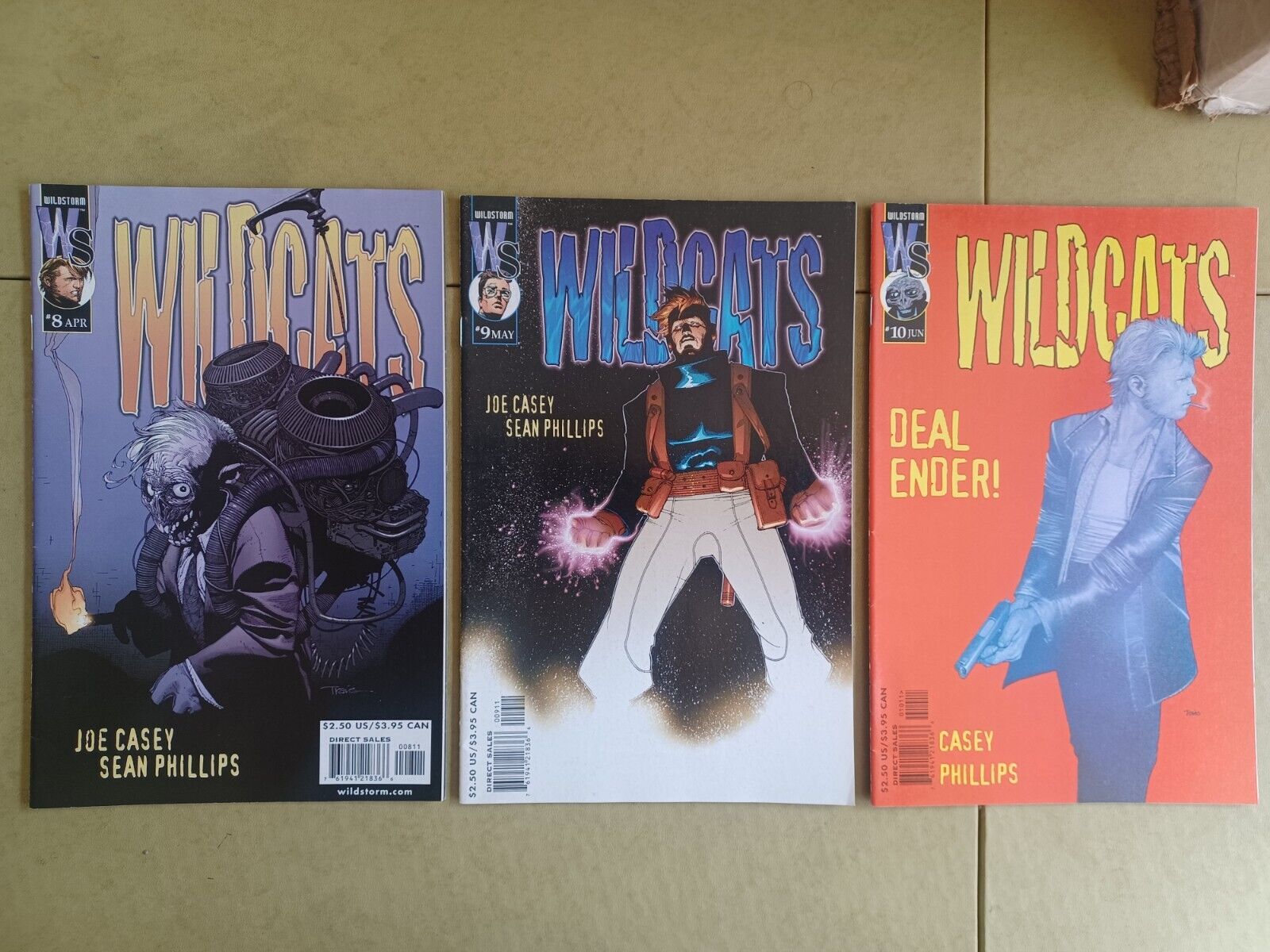 Wildcats Vol 2 #8, 9, 10, Sean Phillips,  Wildstorm Comics 2000