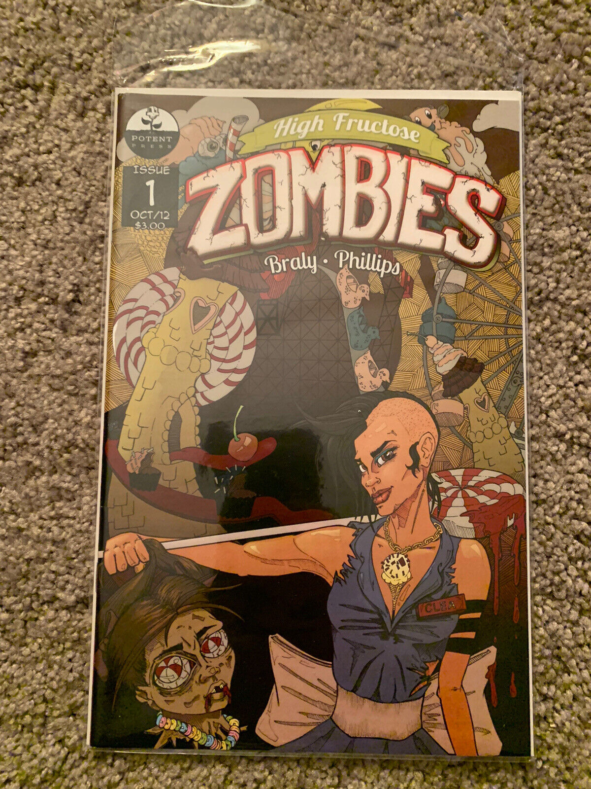 High Fructose Zombies Comic Volume 1 Issue #1 