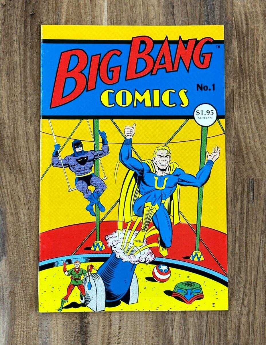 Big Bang Comics First Issue Vintage Caliber Comics 1994