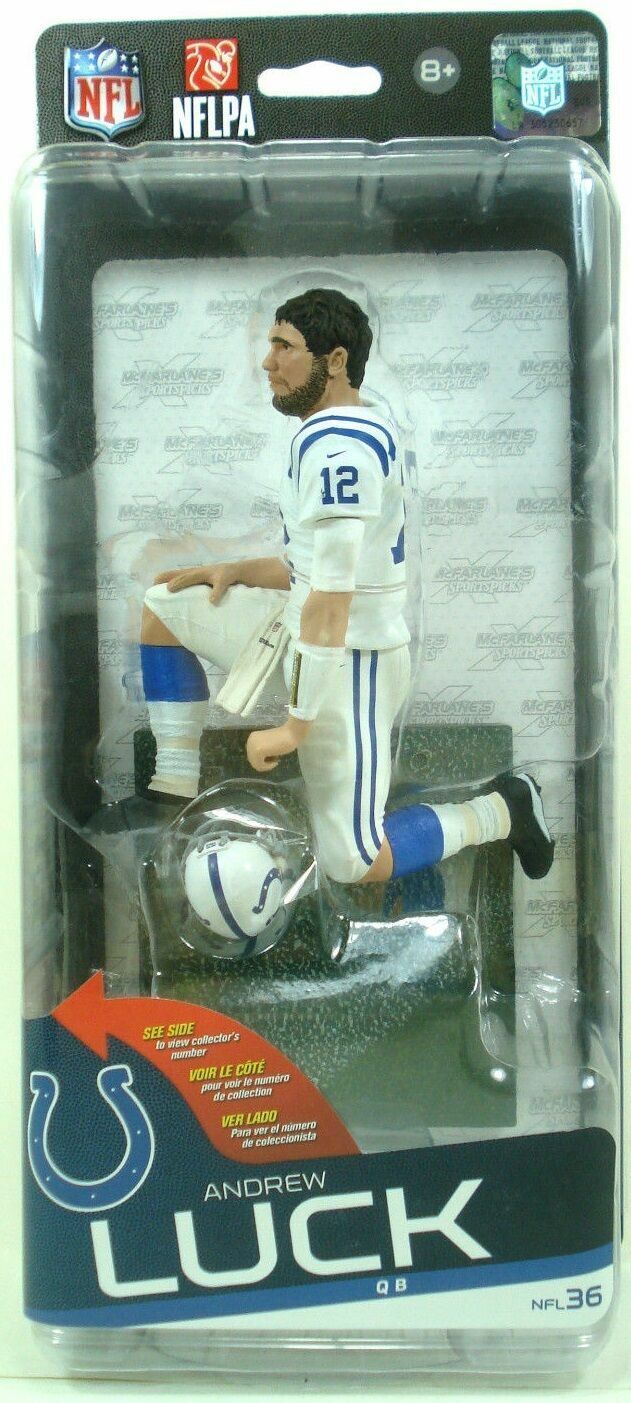 McFarlane NFL 36 ANDREW LUCK Indianapolis Colts # OF 1000 BALL BOYS TV SHOW