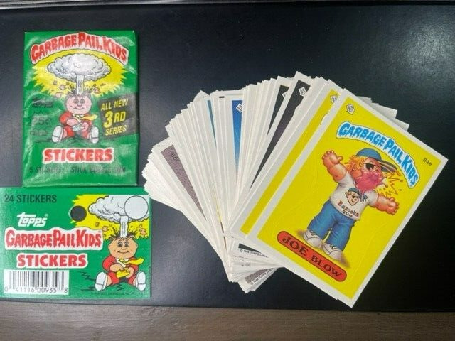 PACK FRESH 1986 Topps Garbage Pail Kids Series 3 OS3 88-Card COMPLETE Set GPK