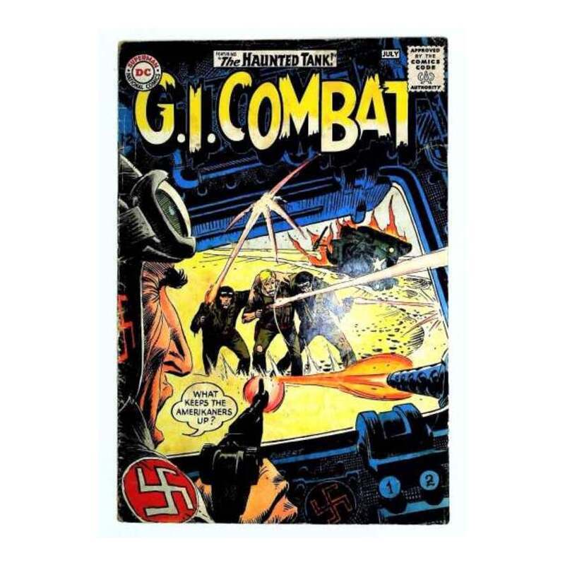 G.I. Combat (1957 series) #106 in Very Good condition. DC comics [t}
