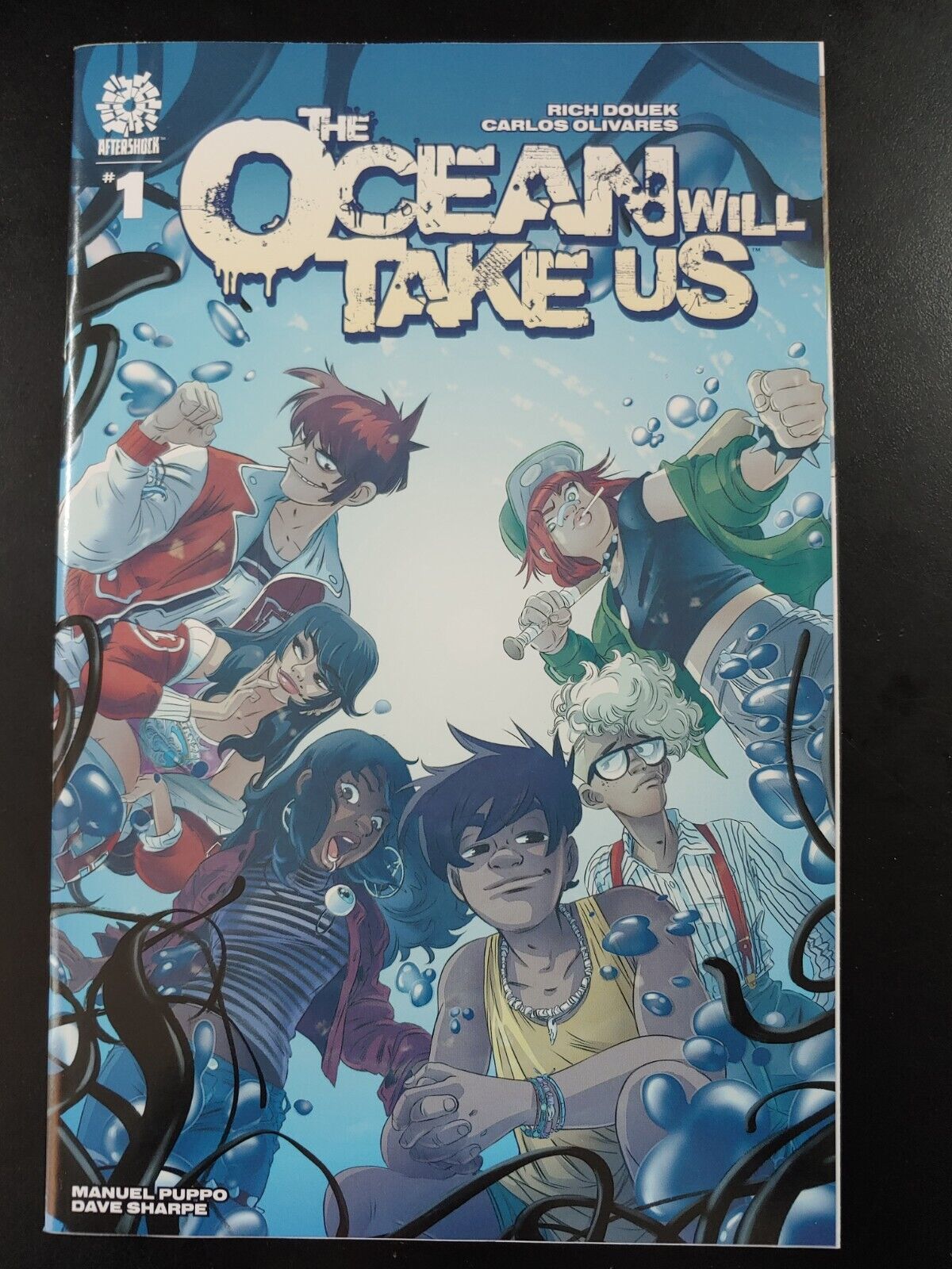 ⭐️ The OCEAN Will Take US #1a (2022 AFTERSHOCK Comics) VF/NM Book